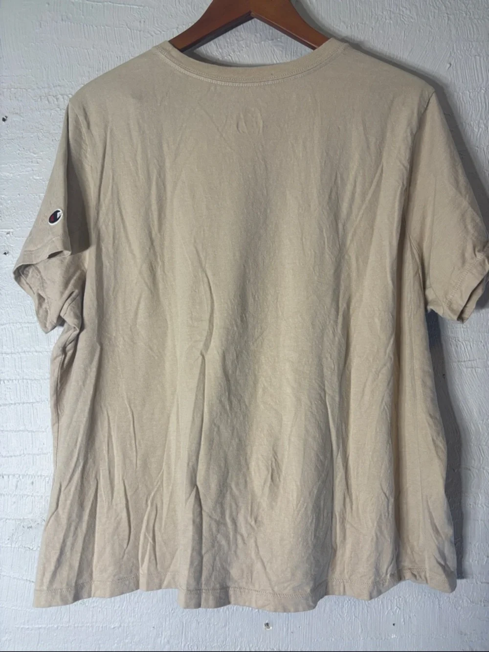 Champion Men’s Tan Skull Floral Short Sleeve Tee 0054 - Picture 5 of 5